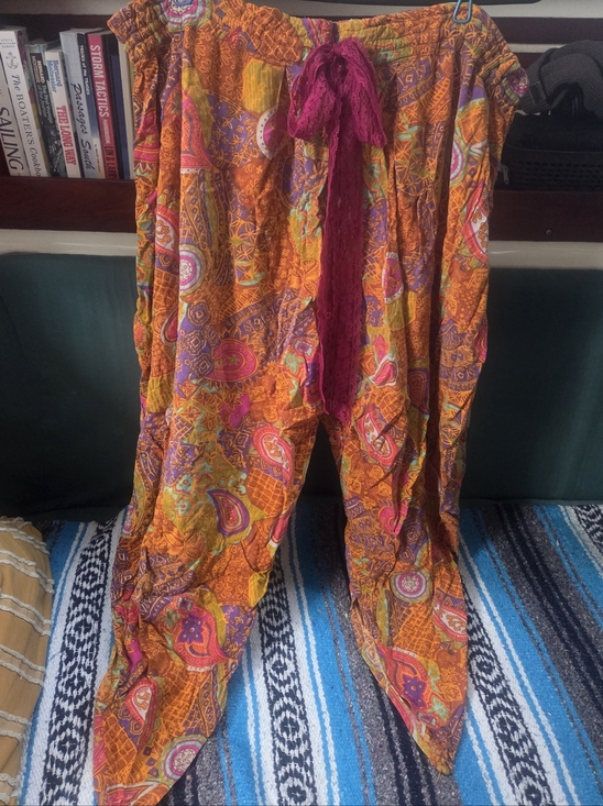 Vintage Pants - Vintage Paisley Harem Pants
